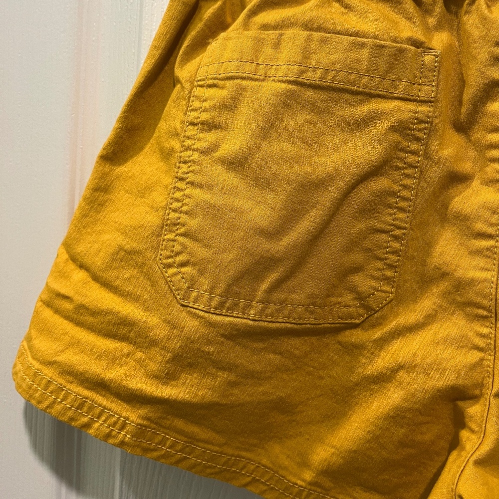 Pact Women's Yellow Twill Shorts (XS) - Picture 5 of 7